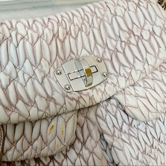 MIU MIU Matelassé leather bag - Picture 5 of 15